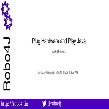 Plug Hardware and Play Java