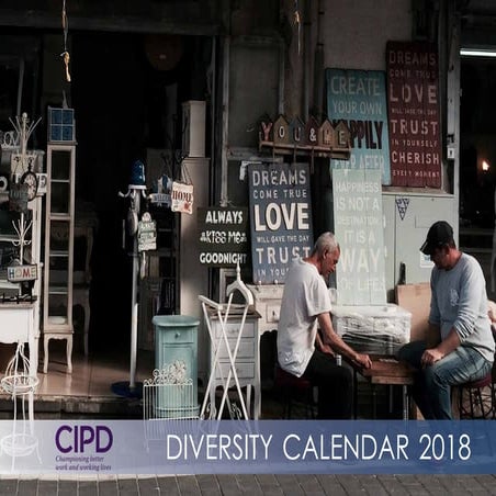 2018 Diversity Calendar