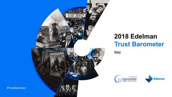 2018 Edelman Trust Barometer - Italy Report 