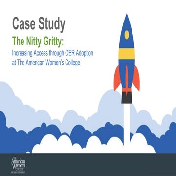 Case Study: Increasing Access through OER Adoption