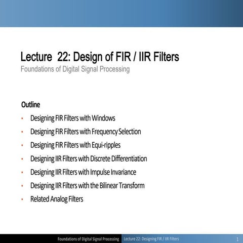 2018_eee5502_lecture22 Fir fii filter.pdf