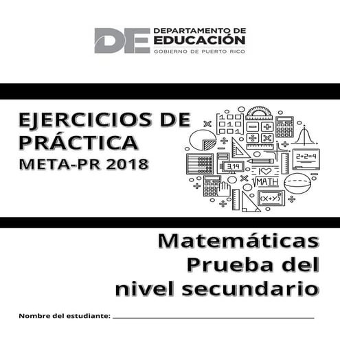 2017 ejercicios de practica matemáticas cuarto grado | PDF