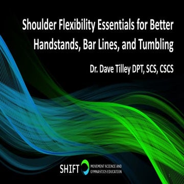 Gymnastics Shoulder and Hip Flexibility Essentials 