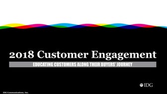 2018 IDG Customer Engagement Study