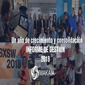 INFORME DE GESTIÓN 2018