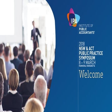 2018 IPA NSW Symposium - Feedsy Social Media Presentation