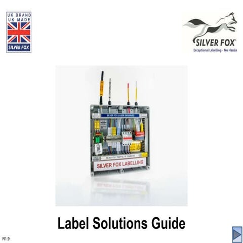 Silver Fox Label Solutions Guide - 2018
