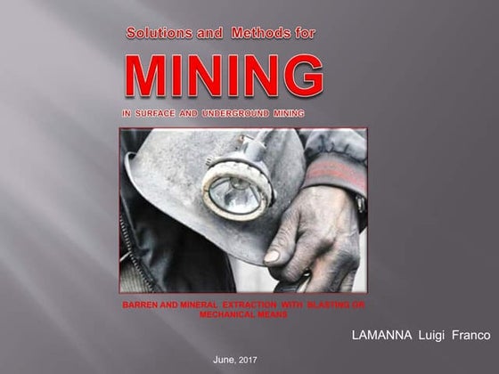 Drop raising in underground mines | PDF