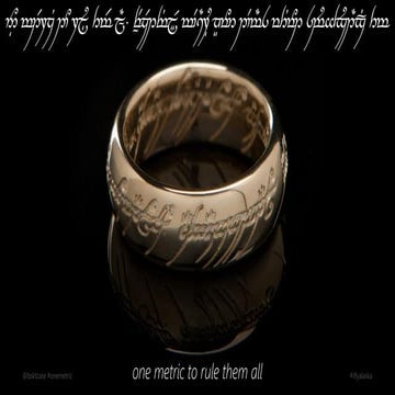 2018 One Metric to Rule Them All - Effectively Measure Your Teams Without Sub...