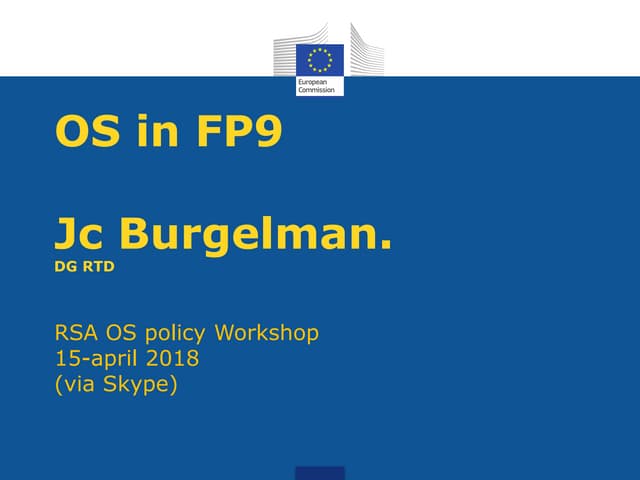OS in FP9/JC Burgelman