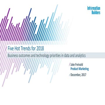 Five Hot Trends for 2018