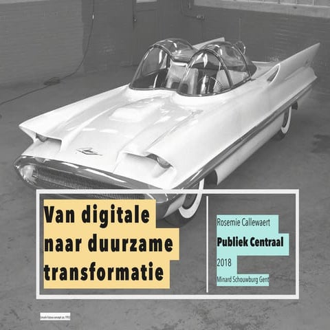 Van digitale naar duurzame transformatie