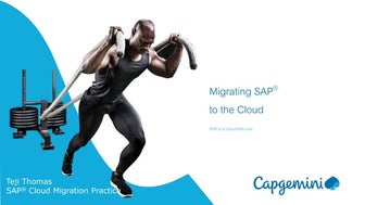Migrating to the SAP Cloud 