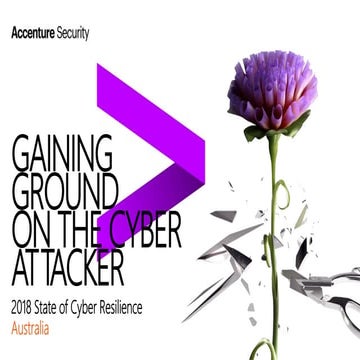 State of Cyber Resilience In Australia 2018