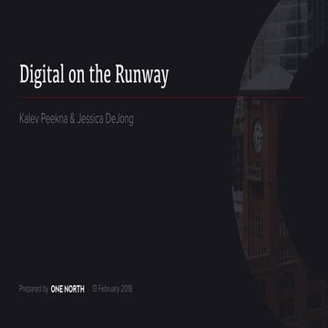 #1NWebinar: Digital on the Runway
