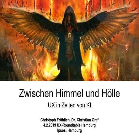 Zwischen Himmel und Hölle - UX in Zeiten von KI