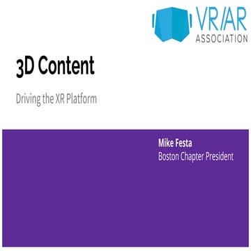 TECHTalks - Boston MA - Mike Festa