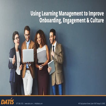 Using Learning Management to Improve Company Culture