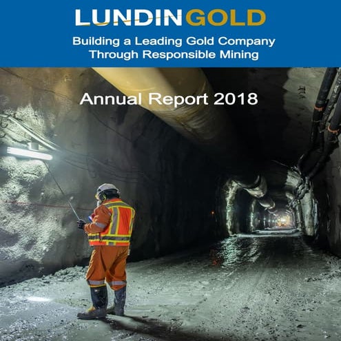 Lundin Gold Annual Report 2018