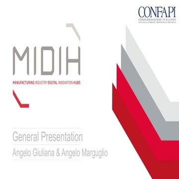 2019 04-30 MIDIH for CONFAPI 