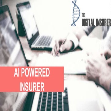 Webinar for Apr 2019 - AI Powered Insurer