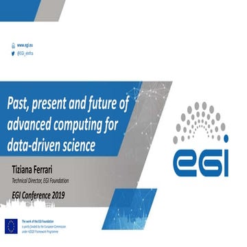 Past, present and future of advanced computing for data-driven science