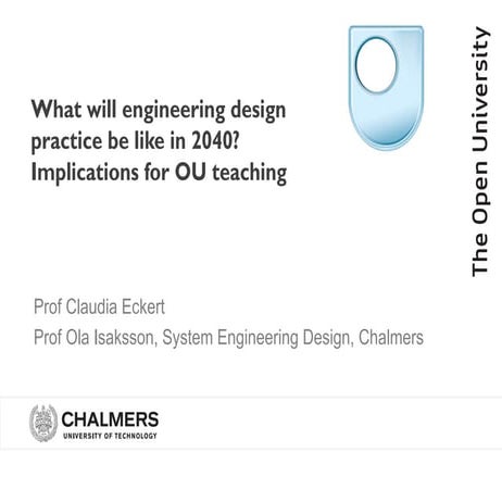 what will engineering design pratice be like in 2040