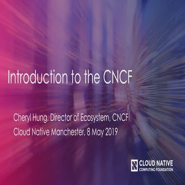 Introduction to the CNCF
