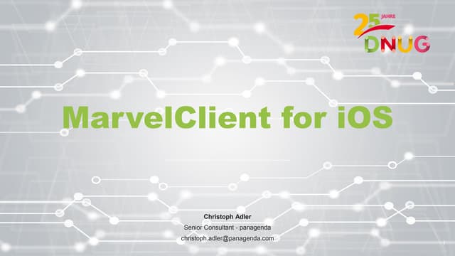 MarvelClient for iOS