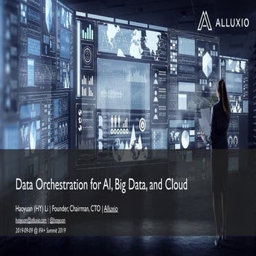 Data Orchestration for AI, Big Data, and Cloud