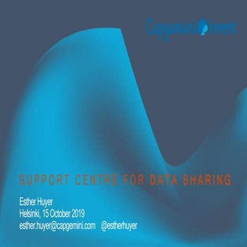 Euro Data Portal and Support Centre for Data Sharing