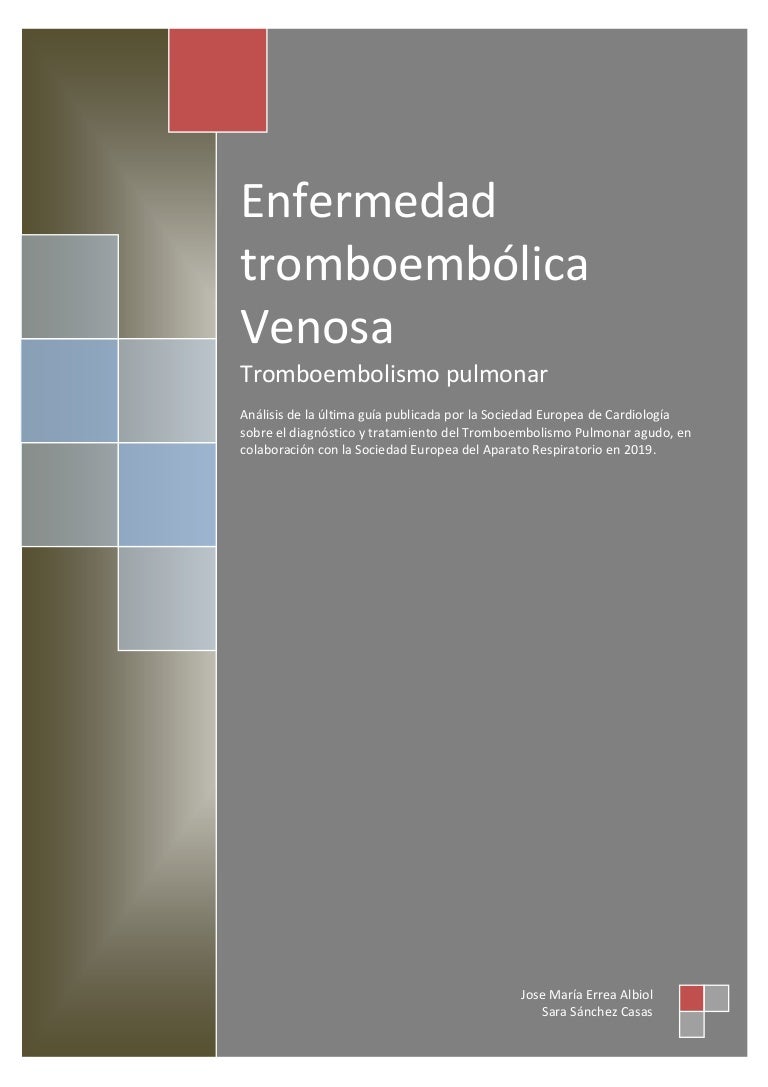 Pautas esc en hipertensión pulmonar