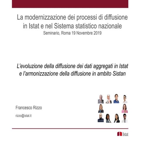 F. Rizzo, L’evoluzione della diffusione dei dati aggregati in Istat e l’armon...