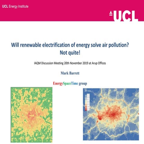 Will renewable electrification of energy solve air pollution? Not quite! - Ma...