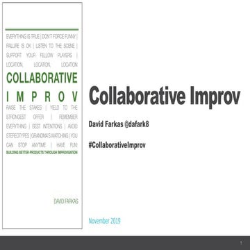 DCUX Collaborative Improv Workshop