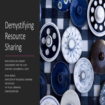 Nance "Demystifying Resource Sharing"