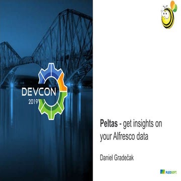 Peltas - get insights on your Alfresco data