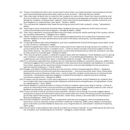 16 Teaching feedback quotes for professional development