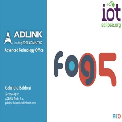 Fog computing with Eclipse fog05