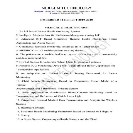  BULK IEEE  2019-20 PROJECTS IN EMBEDDED ,BULK IEEE PROJECTS, IEEE 2019-20 EM...