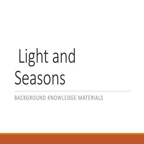 2019 20 light and seasons