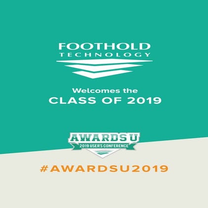 AWARDS U 2019 - Virtual Conference Program