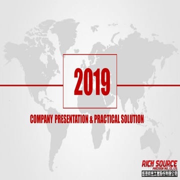 2019 company introduction