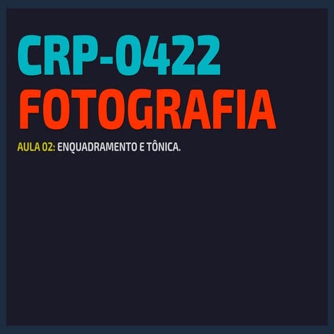 2019 CRP-0422 - AULA 2