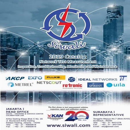 2019 Network Test Measurement | Catalog Siwali | PDF