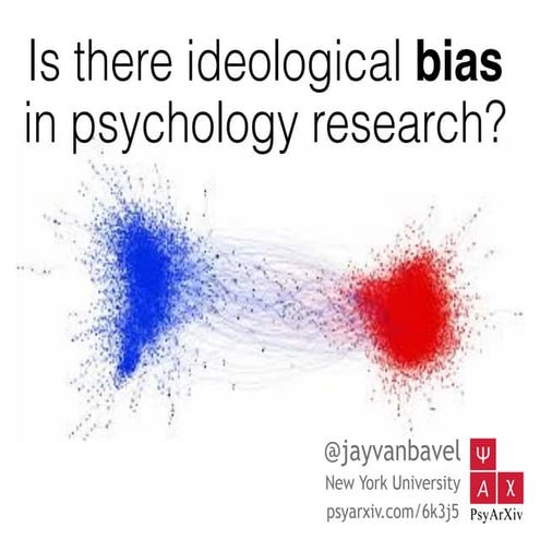 Is there ideological bias in psychology?