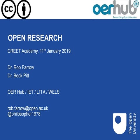 Open Research (workshop)