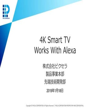 4K SmartTV Works with Alexa