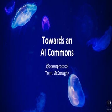Towards an AI Commons