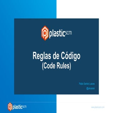 Reglas de Código Simple